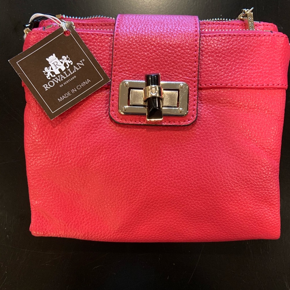 Rowallan Leather Clutch